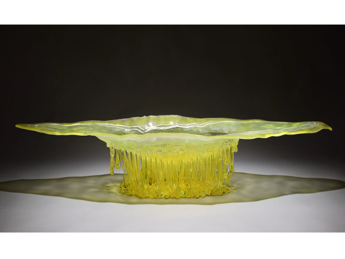 MINDFULNESS - Glass sculpture / centerpiece _ Mosche Bianche